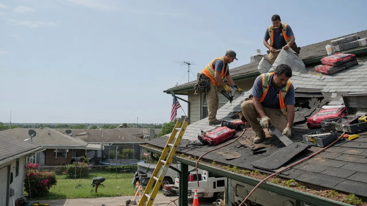 Roof Repair in Commercial Point, OH near me